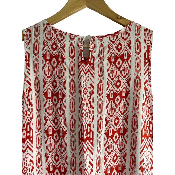 Chicos Women’s Size Small Tribal Aztec Print Sleeveless‎ Tunic Dress - Picture 6 of 9